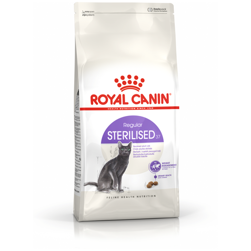 фото Сухой корм для взрослых стерилизованных кошек Royal Canin Sterilised 10 кг