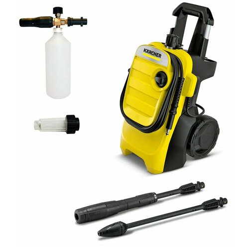 фото Мини мойка высокого давления Karcher K4 Compact + пенная насадка LS3-k + фильтр