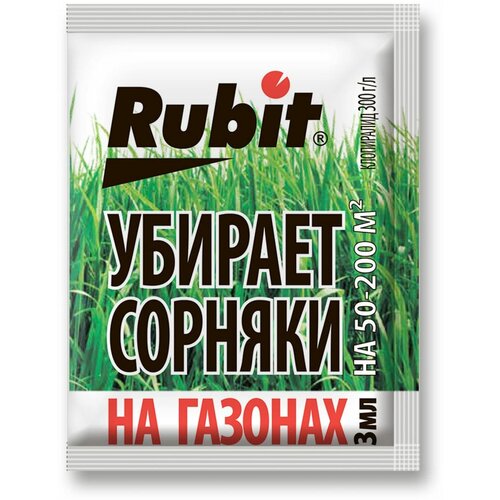 фото Средство от сорняков для газона Rubit БИС-300 3 мл