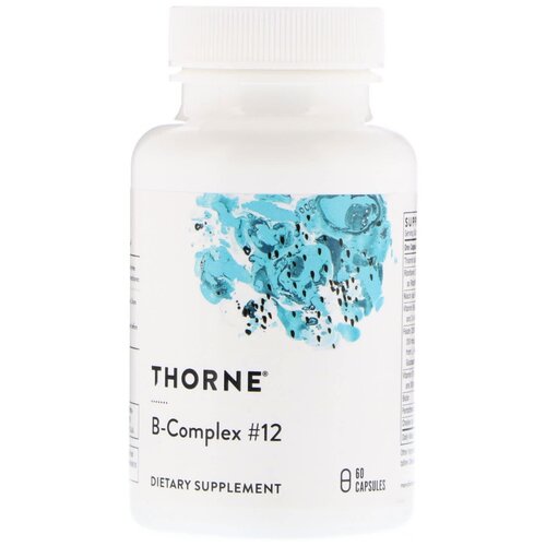 фото Капсулы Thorne Research B-Complex №12, 60 г, 60 шт.