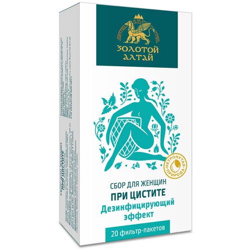 фото АЛСУ пищевой продукт Золотой Алтай При цистите ф/п, 1.5 г, 20 шт.