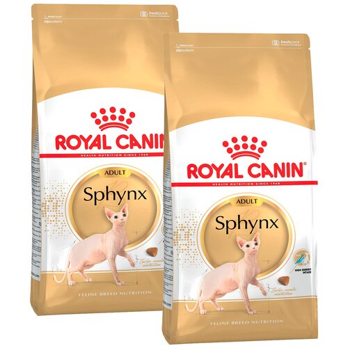 фото ROYAL CANIN SPHYNX ADULT для взрослых сфинксов (2 + 2 кг)