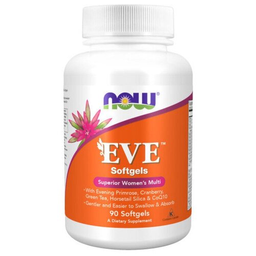 фото NOW Eve Superior Women's Multi Vitamin, 90 гел. капсул