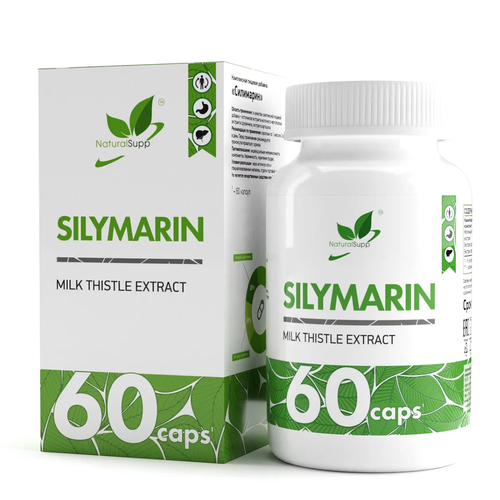 фото Капсулы NaturalSupp Silymarin, 60 шт.