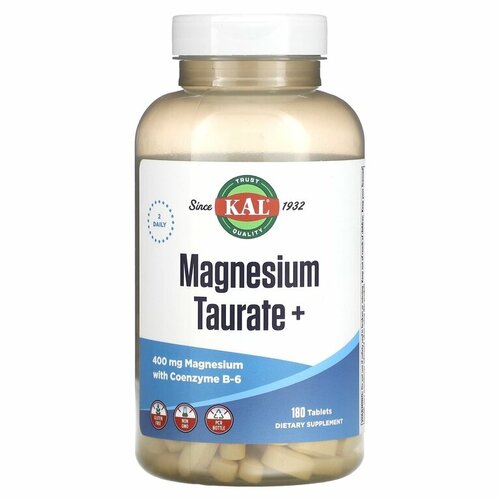 фото Kal Magnesium Taurate+ 400 мг 180 таб