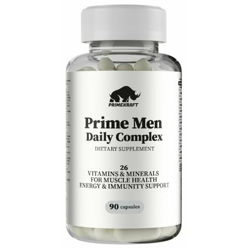 фото Витамины для мужчин Prime Kraft Prime Men Daily Complex (90 капсул)