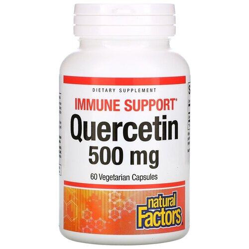 фото Капсулы Natural Factors Quercetin, 90 г, 500 мг, 60 шт.