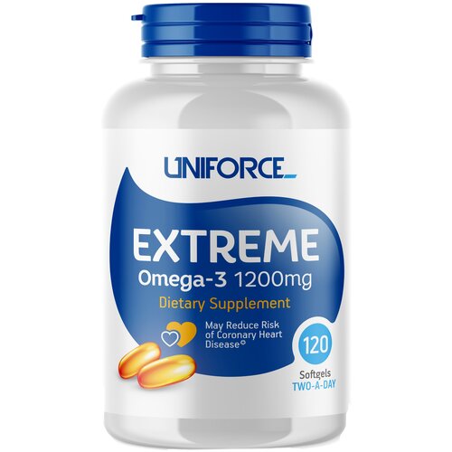 фото Extreme Omega-3 капс., 1200 мг, 1.85 г, 120 шт.