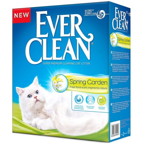 фото Комкующийся наполнитель Ever Clean Spring Garden, 10л