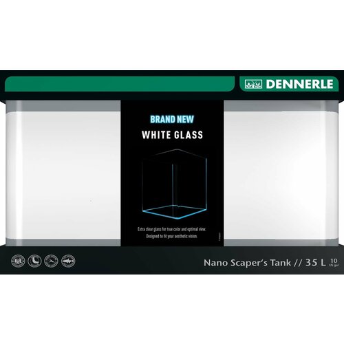 фото Dennerle Nano Scapers Tank White Glass 40×32×38 см, 35 л