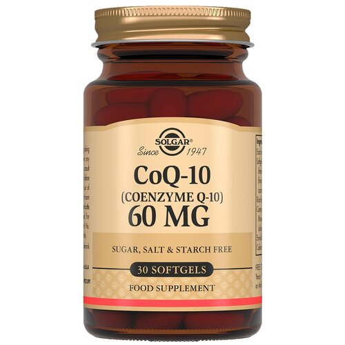 фото Solgar Coenzyme Q-10 капс., 60 мг, 200 г, 30 шт.