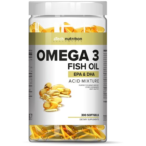 фото Omega 3 мягк. капс., 1.35 г, 300 шт.