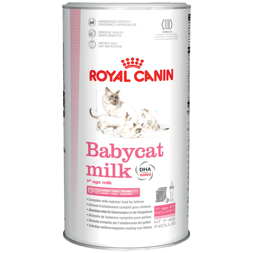 фото Сухое молоко для котят Babycat milk Royal Canin заменитель молока для котят от рождения до отъема (0-2 месяца). 300 гр.