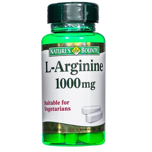 фото L-Arginine таб., 1000 мг, 150 г, 50 шт.