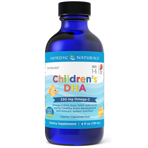 фото Раствор Nordic Naturals Children's DHA, 380 г, 119 мл