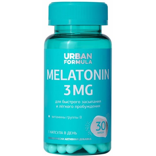 фото Urban Formula Melatonin / Биологически активная добавка к пище «Гармония сна» 30 кап. по 360 мг