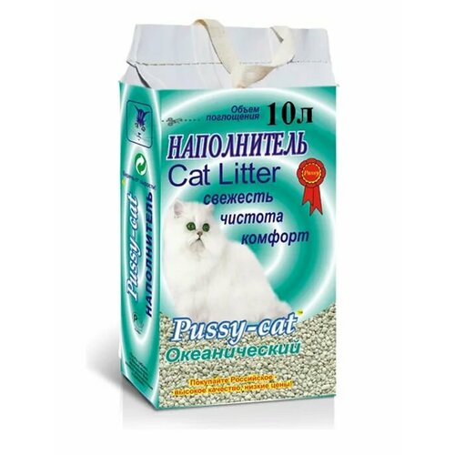 фото Pussy-cat Наполнитель Минеральный Океанический 5.2кг, 10л