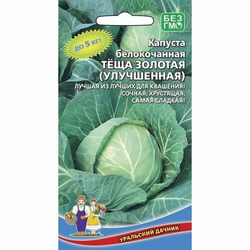 фото Семена Капуста белокочанная Теща золотая (улучшенная) 0,3г