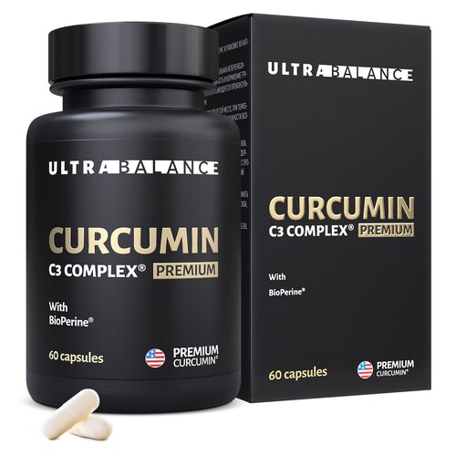 фото Curcumin C3 Complex Premium капс., 200 г, 60 шт.