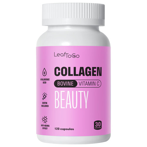 фото Leaf To Go Collagen Bovine Beauty капс., 120 шт.