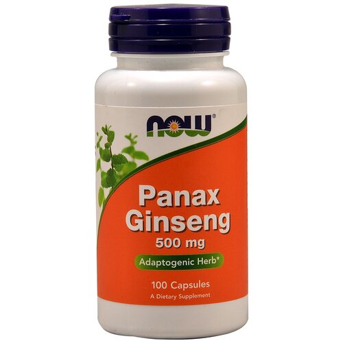 фото Капсулы NOW Panax Ginseng, 90 г, 500 мг, 100 шт.