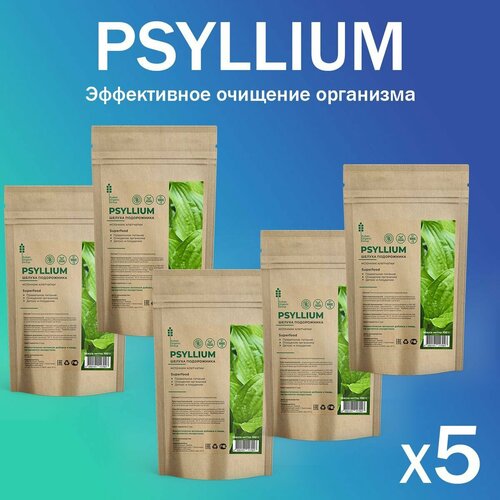 фото PSYLLIUM superfood пищевая добавка шелуха подорожника в порошке Псиллиум очищение организма