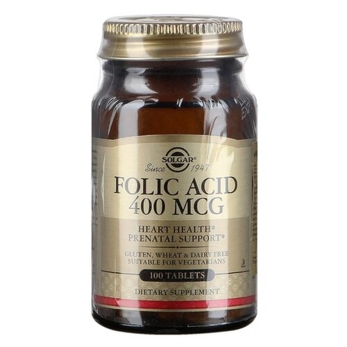 фото Solgar Folic Acid таб., 400 мкг, 60 г, 100 шт.