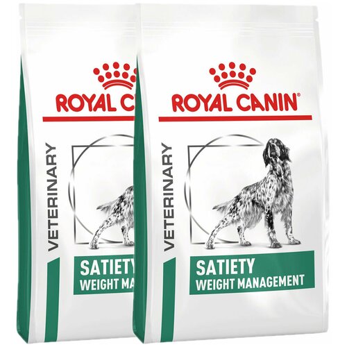 фото ROYAL CANIN SATIETY WEIGHT MANAGEMENT для взрослых собак контроль избыточного веса (1,5 + 1,5 кг)