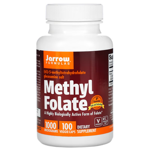 фото Капсулы Jarrow Formulas Methyl Folate, 70 г, 1000 мкг, 100 шт.