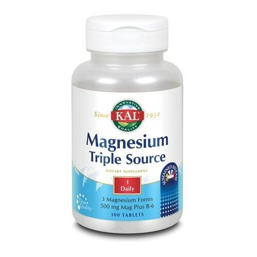 фото Magnesium Triple Source SR 100 таблеток (KAL)