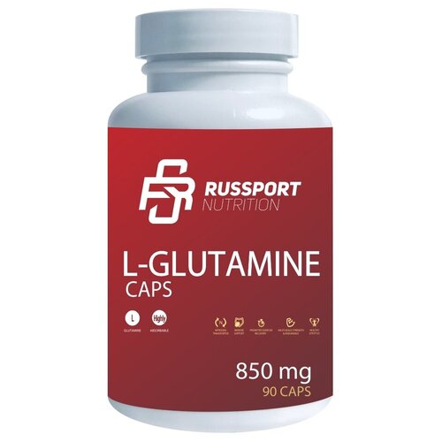 фото Аминокислота Глутамин RS Nutrition L-Glutamine Глютамин 850 mg 90 капсул