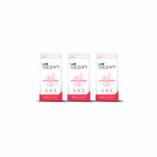 фото Vitalcan Therapy Feline Hypoallergenic Care для кошек всех возрастов, при аллергии, 2 кг х 3 шт.