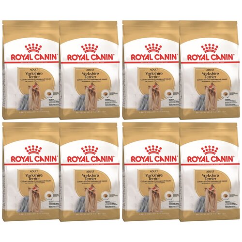 фото Сухой корм для собак Royal Canin породы Йоркширский терьер, для здоровья кожи и шерсти 1 уп. х 6 шт. х 1500 г