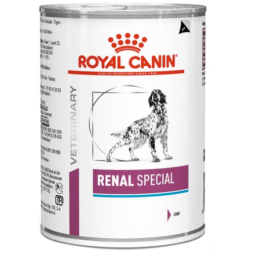 фото Влажный корм для собак Royal Canin Renal Special, при заболеваниях почек 1 уп. х 1 шт. х 410 г