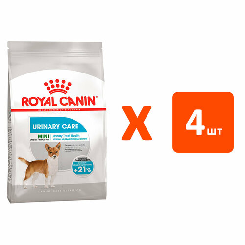 фото ROYAL CANIN MINI URINARY CARE для взрослых собак маленьких пород при мочекаменной болезни NEW 1 кг х 4 шт