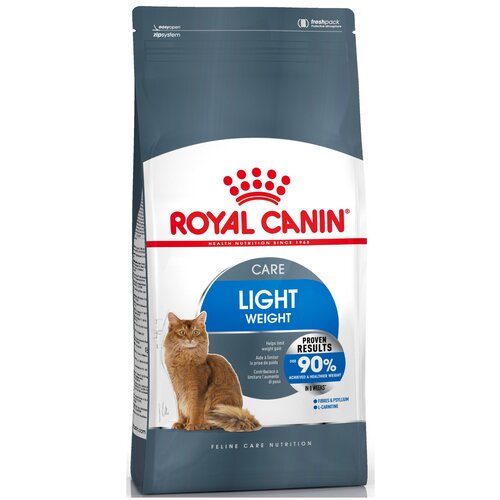 фото Сухой корм для кошек Royal Canin Care Light Weight Care для взрослых кошек от 1 до 12 лет для профилактики лишнего веса 2 шт. х 1500 г (кусочки в соусе)