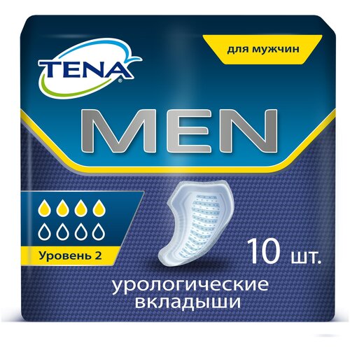 фото Урологические прокладки ТЕНА Men Level 2, 10 шт.