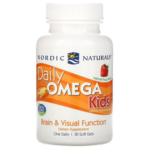 фото Капсулы Nordic Naturals Daily Omega Kids, 100 г, 30 шт.