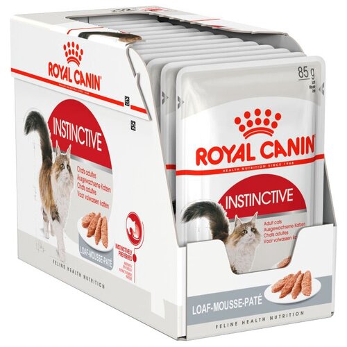 фото Влажный корм для кошек Royal Canin Instinctive, мясное ассорти 12 шт. х 85 г (паштет)