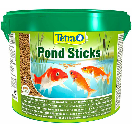 фото TETRA POND STICKS - Тетра корм-гранулы для прудовых рыб (10 л)