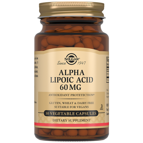 фото Alpha Lipoic Acid капс., 60 мг, 75 мл, 109 г, 30 шт.