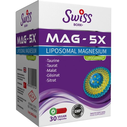 фото Липосомальный магний Mag 5X Liposomal Magnesium