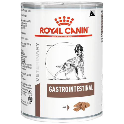 фото Влажный корм для собак Royal Canin Gastro Intestinal, при болезнях ЖКТ 1 уп. х 6 шт. х 400 г