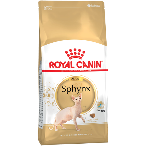 фото Royal Canin Sphynx Adult Корм сухой сбалансированный для взрослых кошек породы Сфинкс от 12 месяцев 0,4 кг