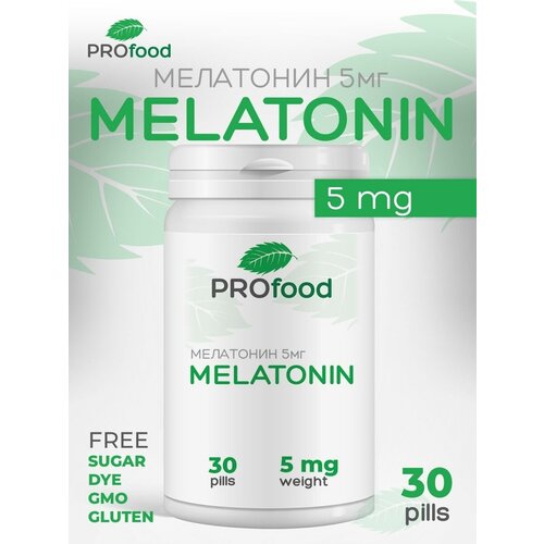 фото Pro Food Мелатонин 5mg 30 таблеток