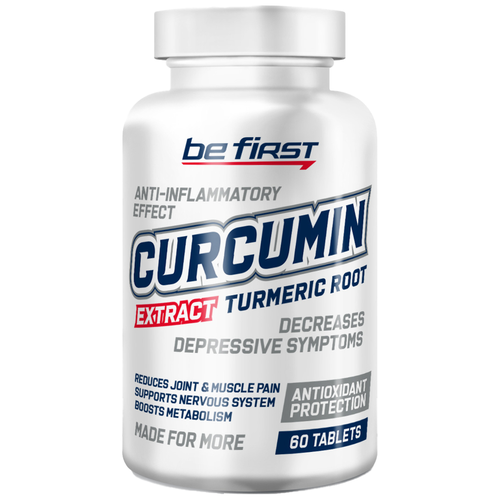 фото Be First Be First Curcumin (60 таб.), 100 г, 60 шт.