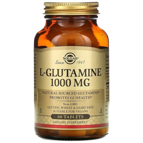 фото Solgar L-Glutamine таб., 1000 мг, 250 г, 60 шт.