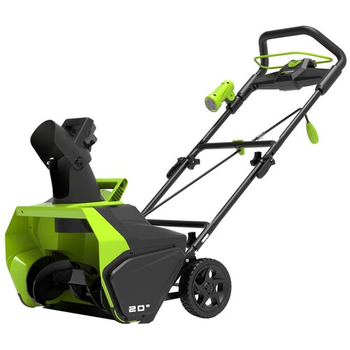 Снегоуборщик аккумуляторный Greenworks GD40 2600607 с аккумулятором 4 А.ч, 40 В, 4мА·ч фото