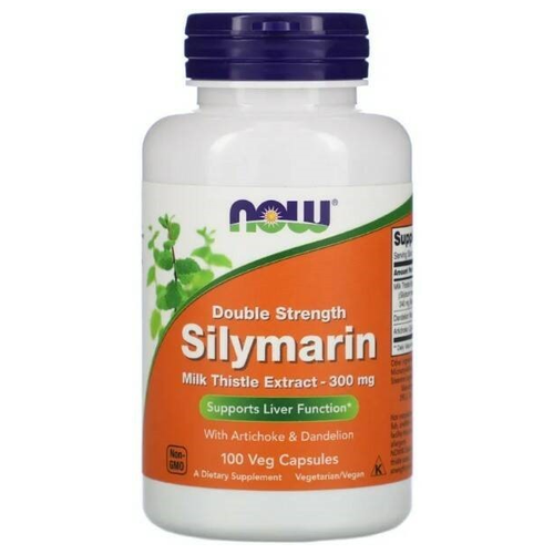 фото NOW Silymarin Milk Thistle 300 mg, 100 капс.