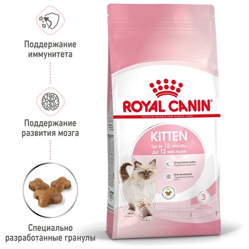 фото Сухой корм для котят Royal Canin Kitten 2 шт. х 300 г